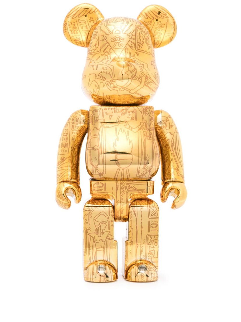 Flexstyle Medicom Toy Yu-Gi-Oh! Millennium Puzzle 400% Be@rbrick figure - Gold Жълто | 453095660660621029476