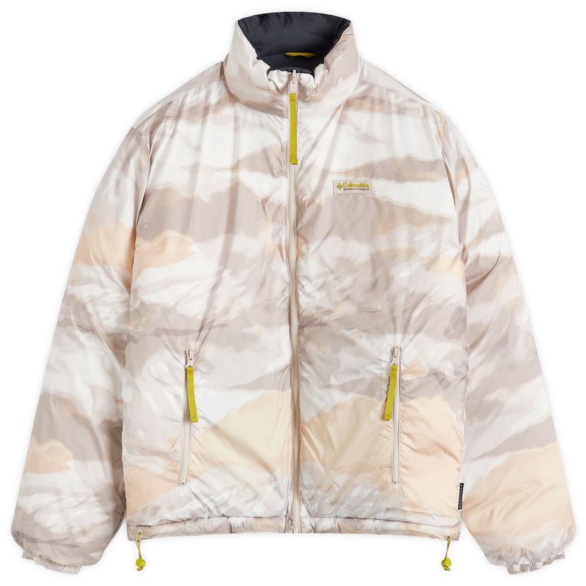 Пухо яке Columbia Reversible Jacket Mountains Print Бежово | 2090721-010