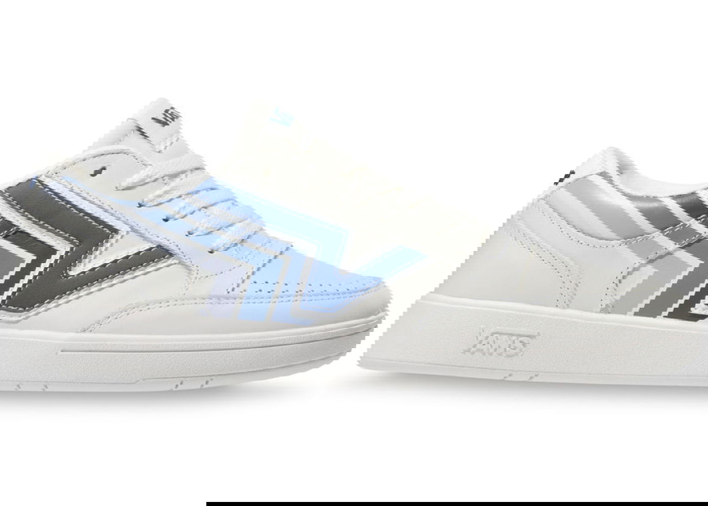 Кецове и обувки Vans Lowland CC Penn Blanc De Blanc Бяло | VN0A4TZY4H5, 0