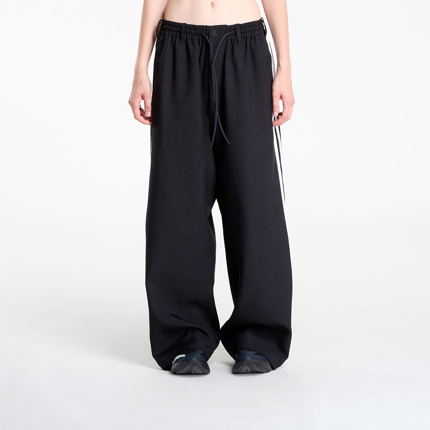 Панталони Y-3 Y-3 Wire Wide-Leg Pants Черно | JW7353, 0