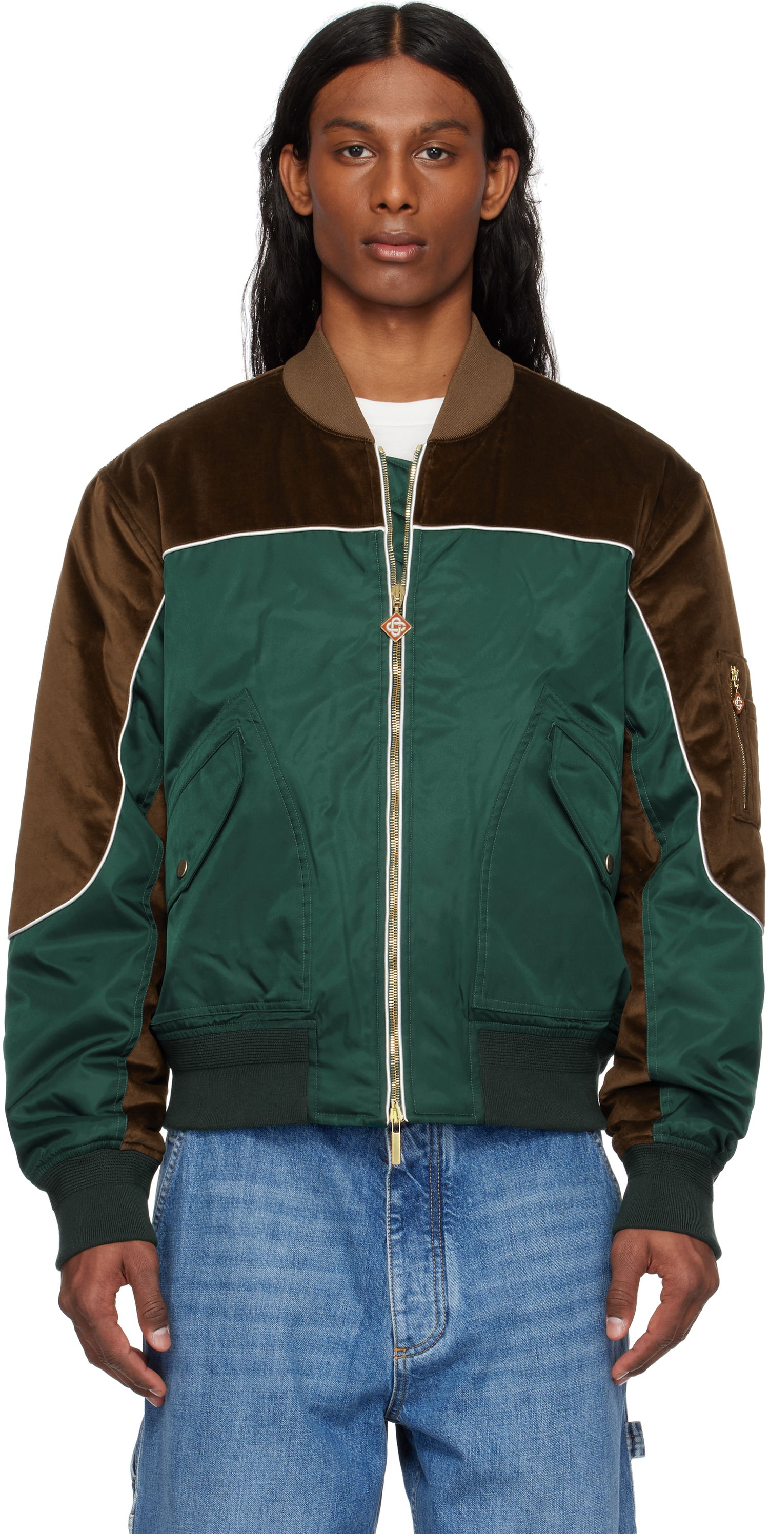 Яке бомбър Casablanca Casablanca Carseat Bomber Jacket undefined | MS25-OT-171-01, 0