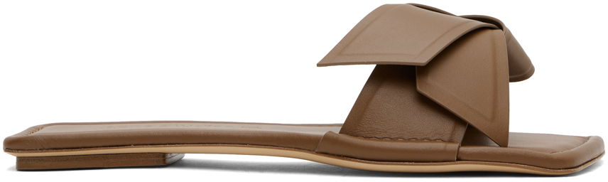 Аксесоари Acne Studios Acne Studios Musubi Leather Sandals Кафяво | AD0598-, 0