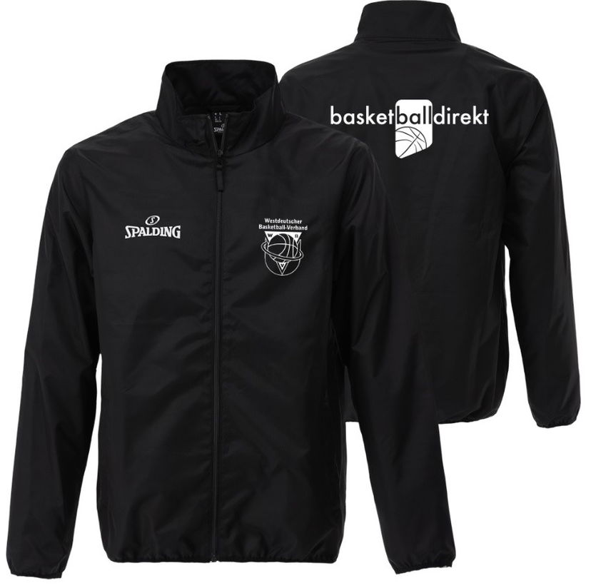 Ветровка Spalding WBV Referee Jacket Черно | 40222003-black-xl