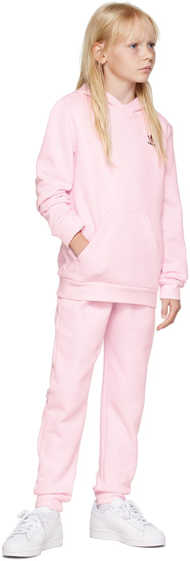 Суитчър adidas Originals Adicolor Big Hoodie Розово | IJ9715, 3