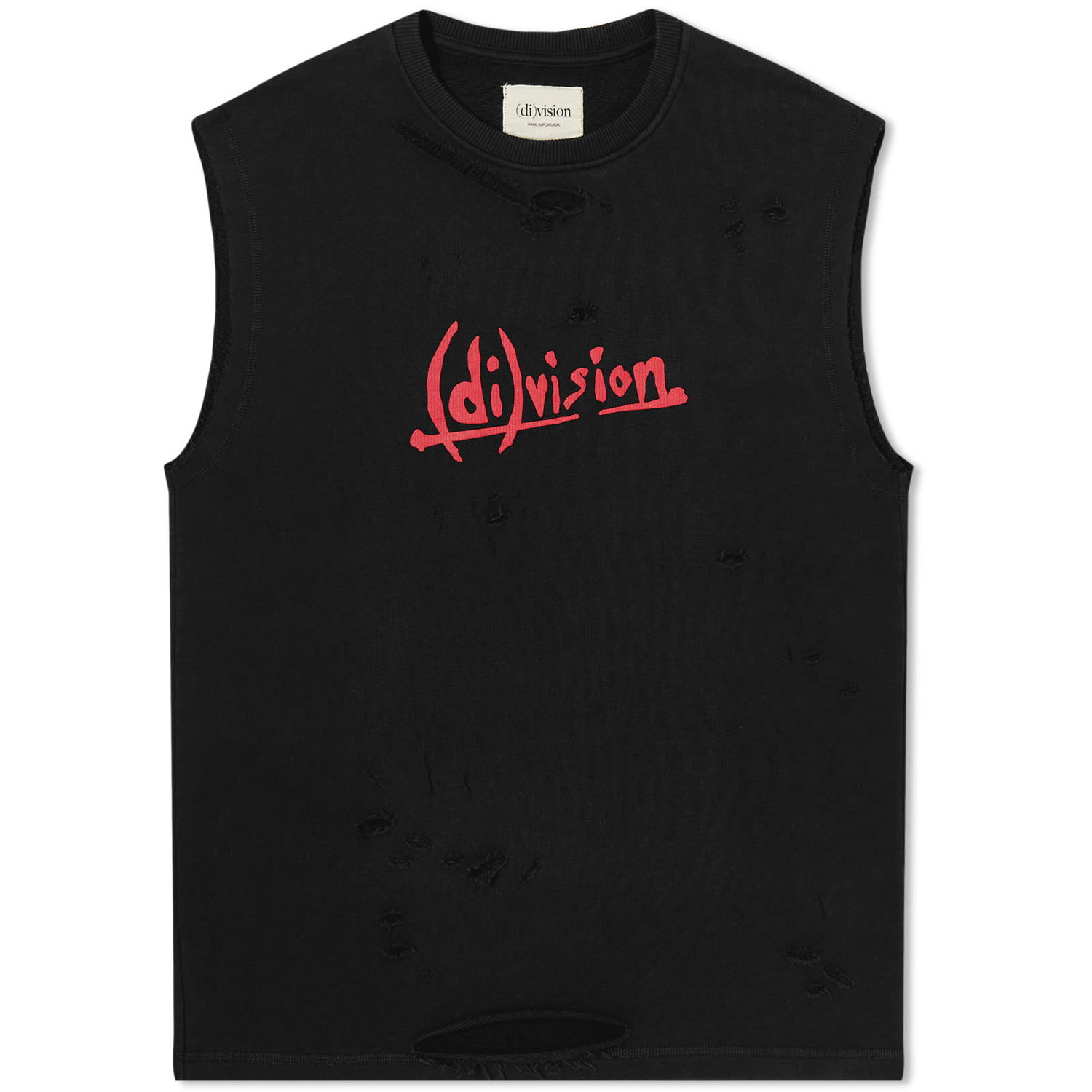 Потник (di)vision Distressed Tank Top Черно | 02SS23, 0