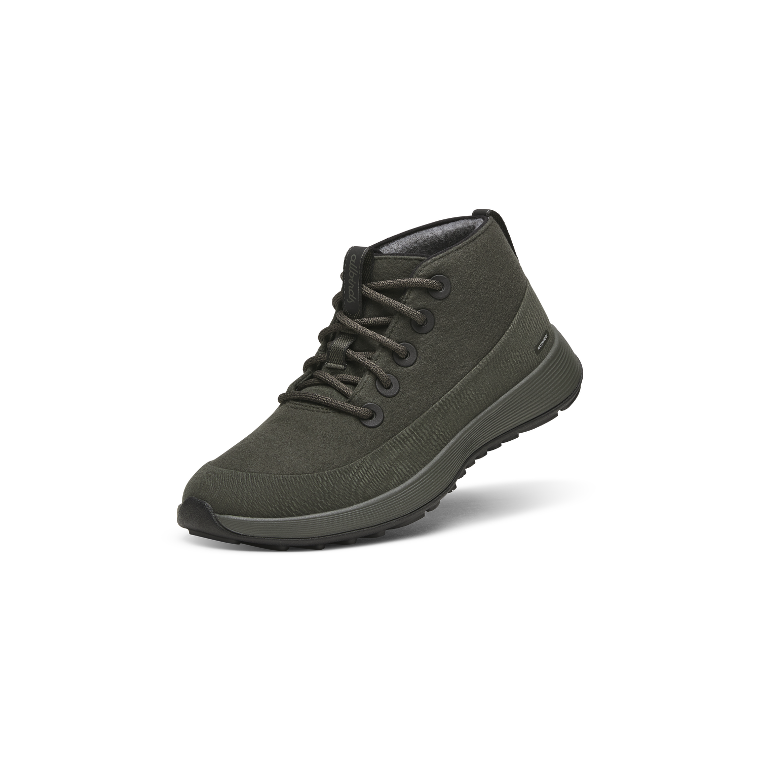 Кецове и обувки Allbirds Wool Runner NZ Comfortable Walking Mid Water-Repellent Зелено | A12002W, 0