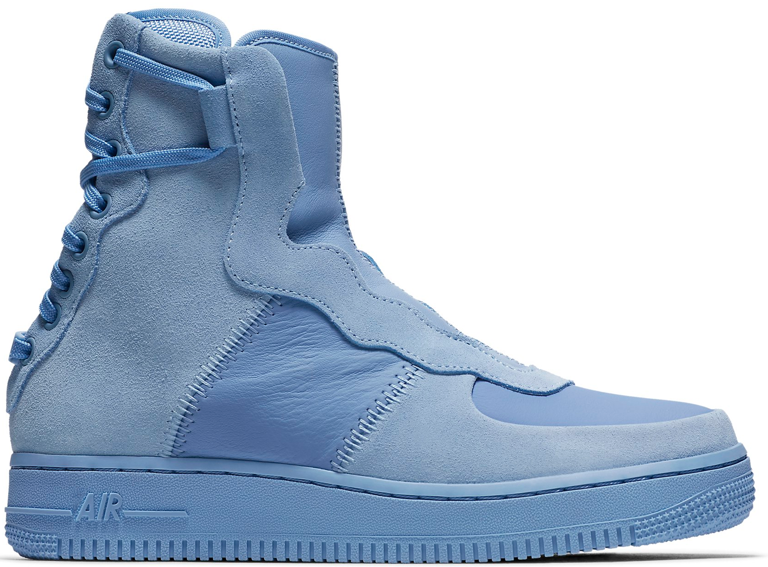 Кецове и обувки Nike Air Force 1 Rebel XX Light Blue W Синьо | AO1525-400, 0