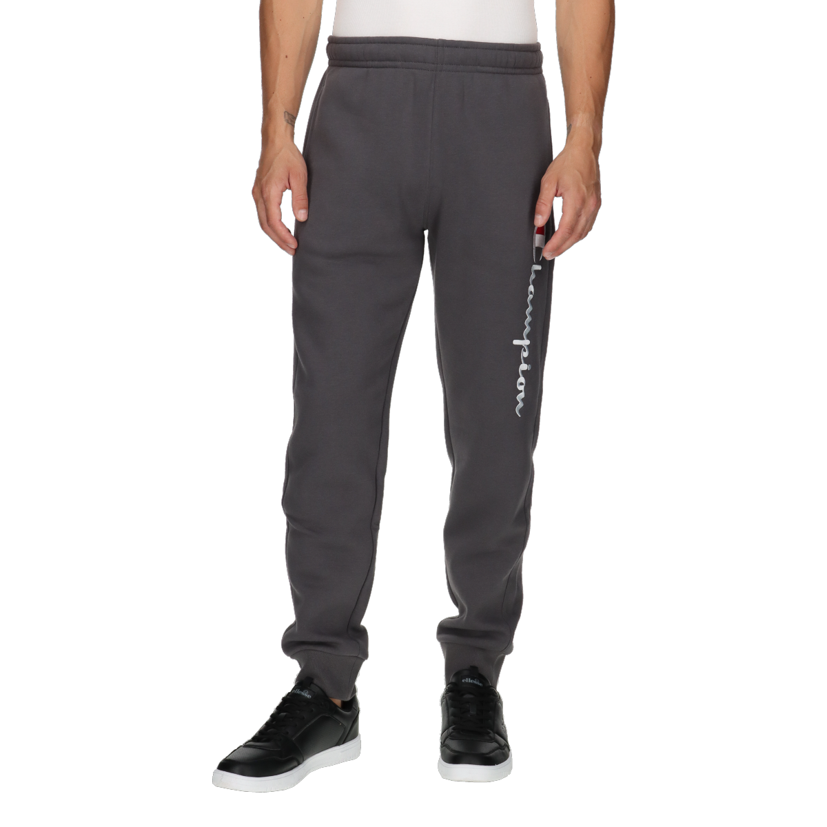 Спортни панталони Champion Ribbed Cuff Sweatpants Сиво | 219418-ES508, 0