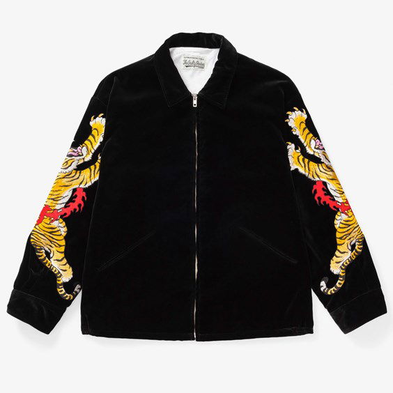 Яке WACKO MARIA Tim Lehi x Vietnam Jacket Черно | 22FW-WMO-ML01, 0