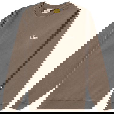 Пуловер Dime Classic Small Logo Crewneck Кафяво | DIMESU2315DRI, 0