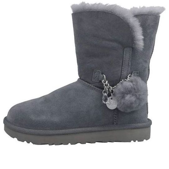 Кецове и обувки UGG UGG Classic Mini Charms Boots Сиво | 1103765-GYS