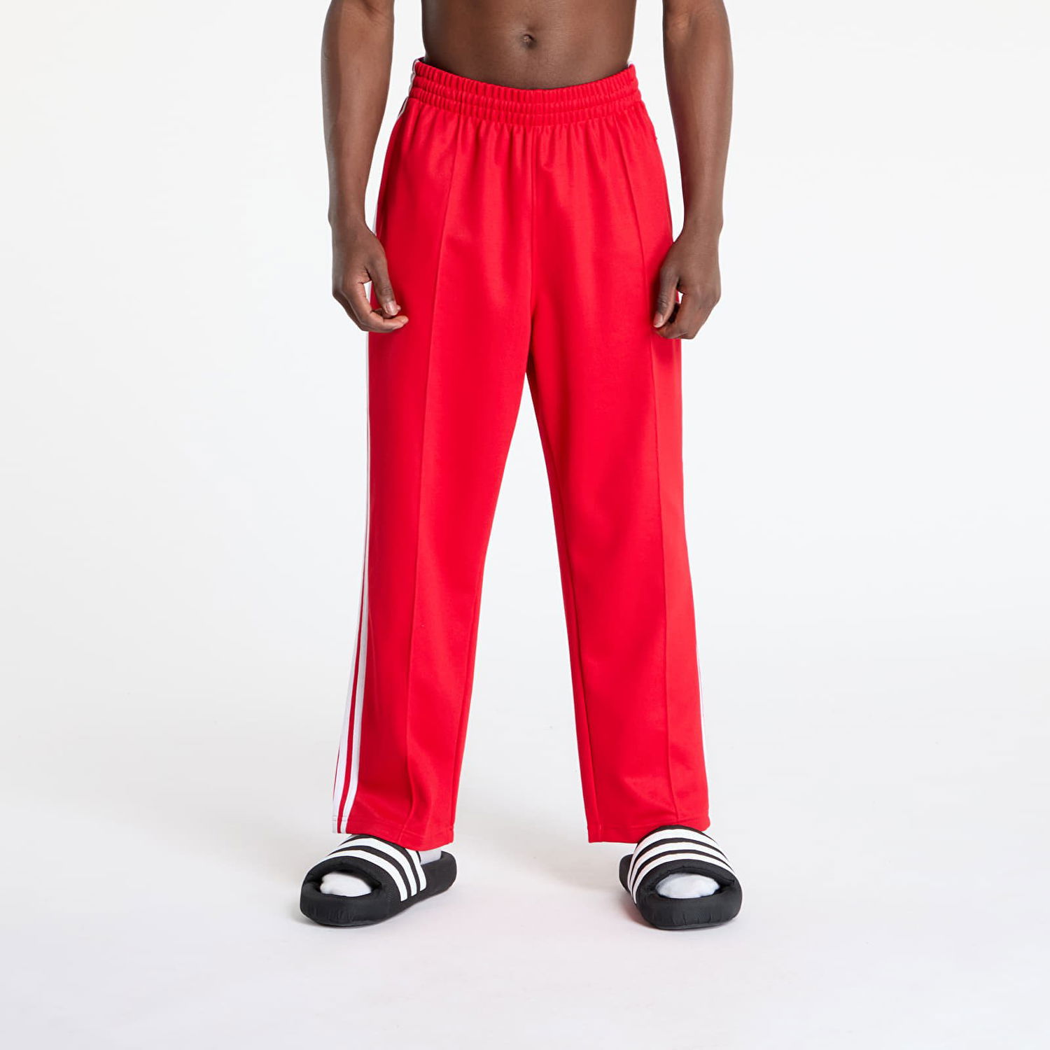 Спортни панталони adidas Originals Adicolor Firebird Baggy Fit Track Pants Червено | IZ2471, 0