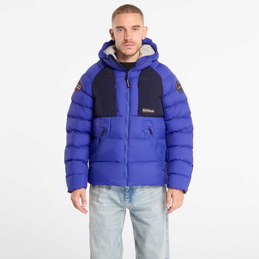 Пухо яке Napapijri A-Moesa Puffer Jacket Синьо | NP0A4I1RB3B1