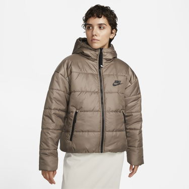 Пухо яке Nike Sportswear Therma-FIT Repel Women's Synthetic-Fill Hooded Jacket Кафяво | DX1797-040, 0