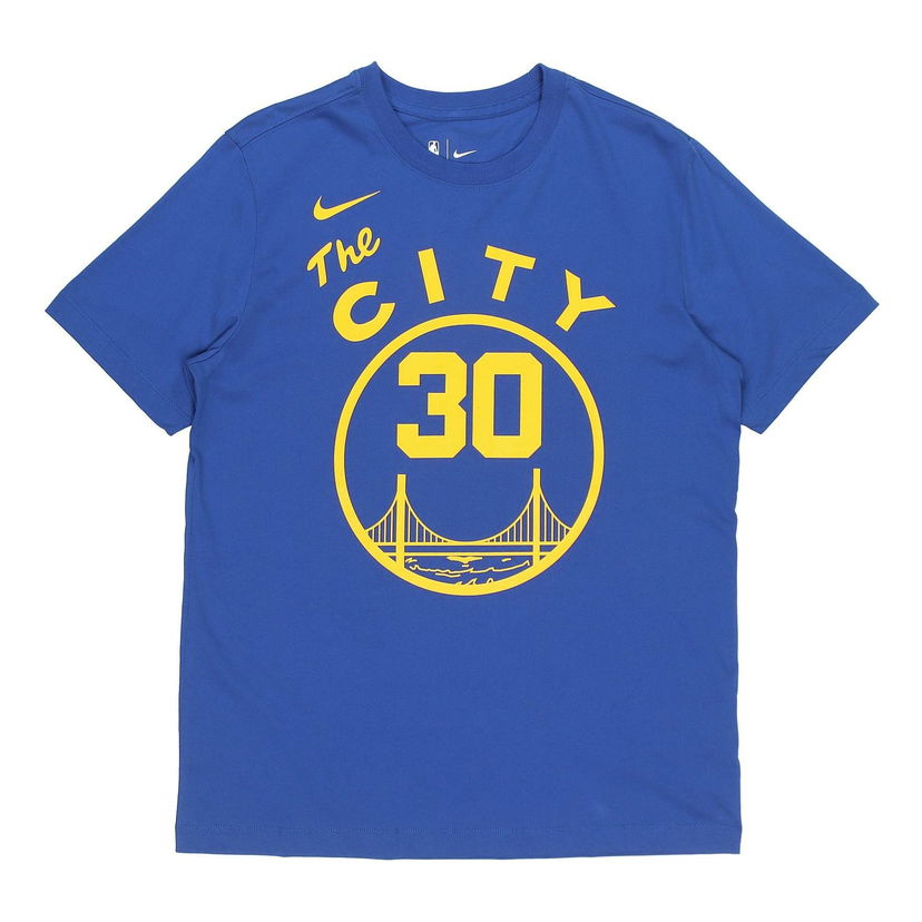 Тениска Nike NBA Golden State Warriors Curry 30 Short Sleeve T-Shirt Синьо | CT9913-497