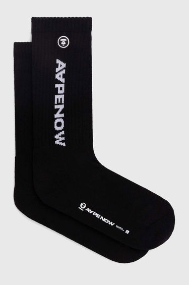 Чорапи AAPE by A Bathing Ape AAPE Socks Черно | AAPSOM4867XXM, 0