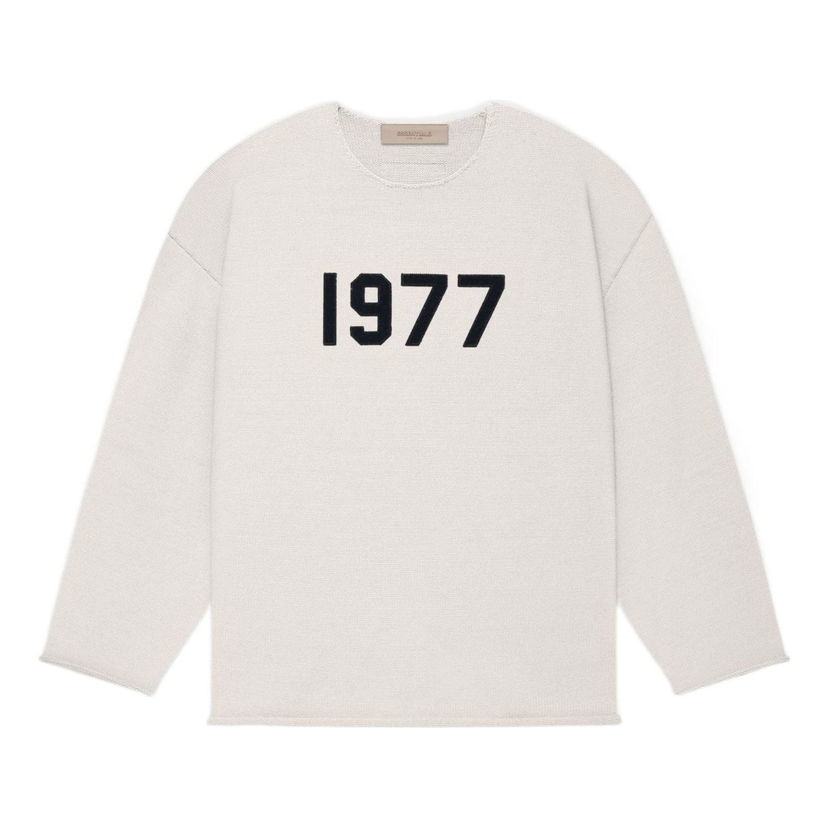 Пуловер Fear of God Essentials 1977 Raw Edge Sweater Бежово | FOG-SS22-121