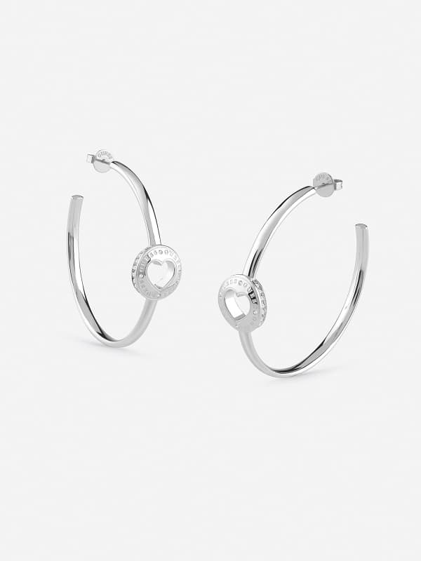 Обеци GUESS Earrings Сиво | JUBE03346JW, 0