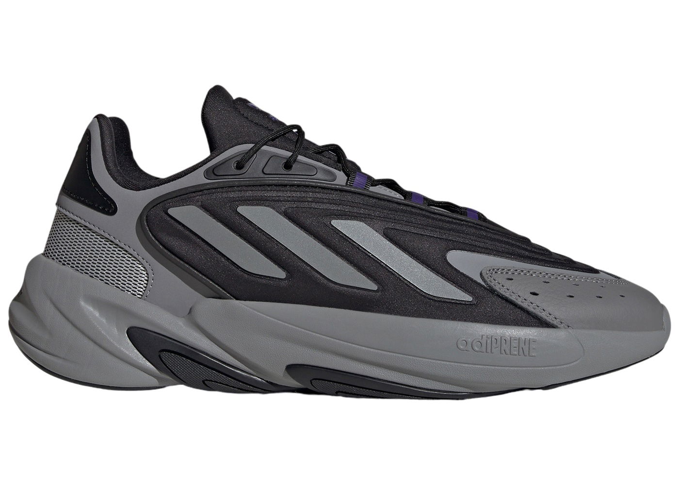 Кецове и обувки adidas Originals Ozelia Core Black Matte Silver Collegiate Purple Сиво | IF8671, 0