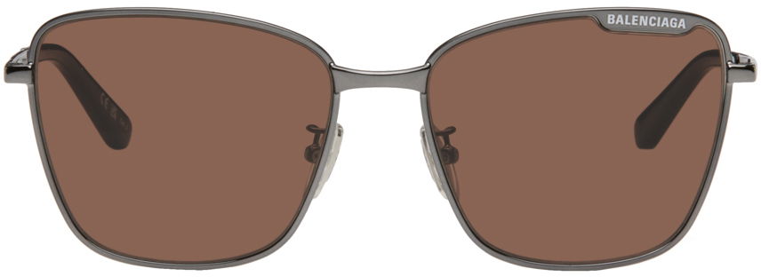 Слънчеви очила Balenciaga Square Сиво | BB0279SA, 0