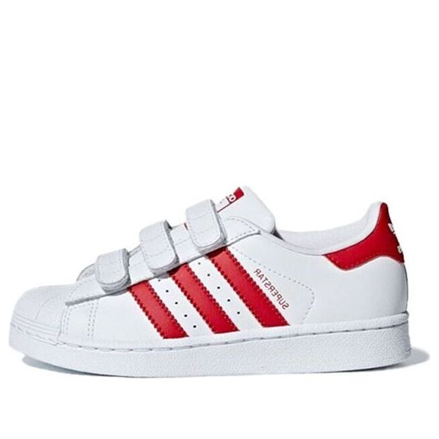 Кецове и обувки adidas Originals Superstar CF C (PS) Бяло | CG6622