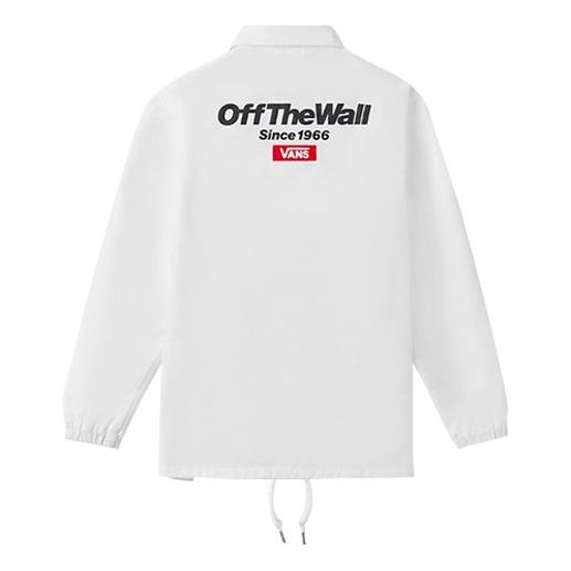 Ветровка Vans Coaches Jacket Бяло | VN0A489UWHT, 0