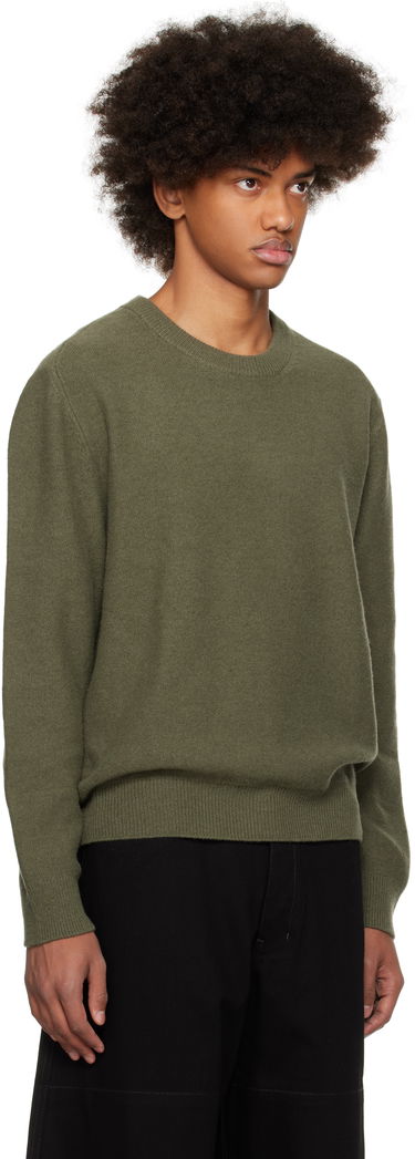 Пуловер LEMAIRE Crew Neck Sweater Зелено | TO1254 LK1026, 1