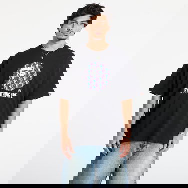 Тениска BAPE Ape Head Pattern Relaxed Fit T-Shirt Черно | 001TEL801309MBLK, 0