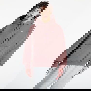 Суитчър Nike Solo Swoosh Pullover Hoodie Sweatshirt XL Кафяво | HV1082-502, 0