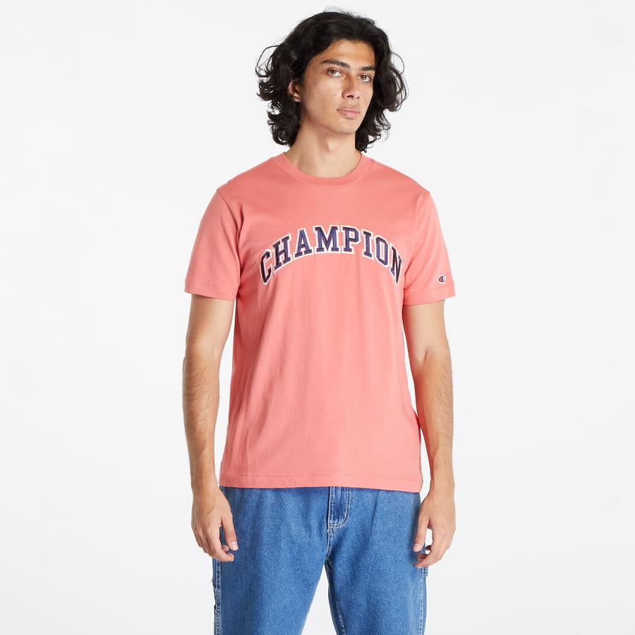 Тениска Champion Crewneck T-Shirt Розово | 219180 CHA RS050, 0