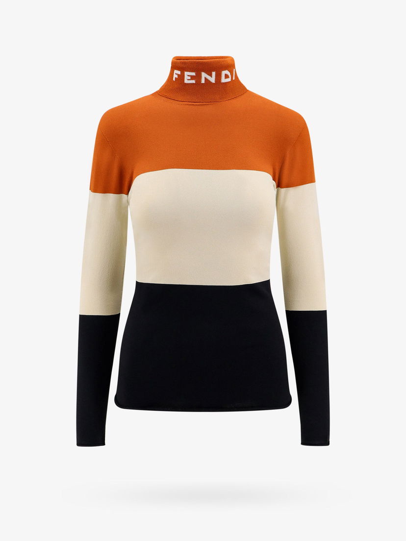 Пуловер FENDI Turtleneck Sweater Многоцветен | FZXB25ARV1F1NY9