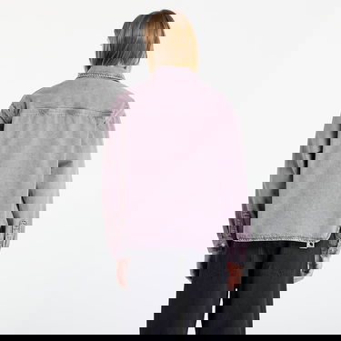 Риза Carhartt WIP Georgia Cropped Garment Dyed Shirt Jac Лилаво | I035823.2W6GD, 2