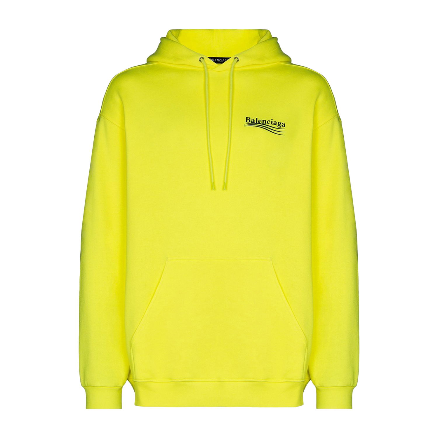 Суитчър Balenciaga Campaign Logo Hoodie Зелено | 600583TJVD4, 0