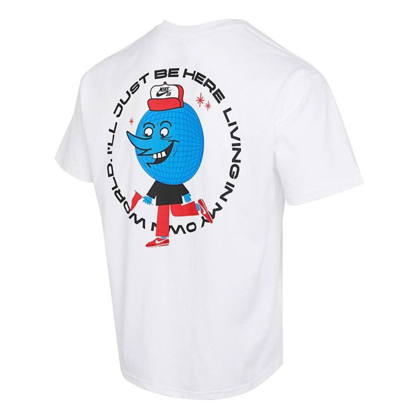 Тениска Nike SB Skate Graphic T-Shirt Бяло | FB8137-100