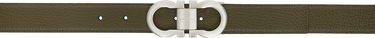 Колани FERRAGAMO Reversible Gancini Belt Зелено | 778224, 0