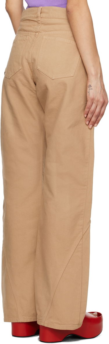 Карго панталони JW Anderson JW Anderson Twisted Workwear Trousers Бежово | TR0384-PG1744, 2
