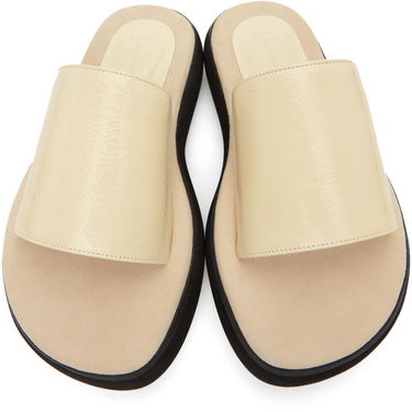 Бански OSOI OSOI Boat Padded Platform Slides Бежово | 22SS030-14-01, 4