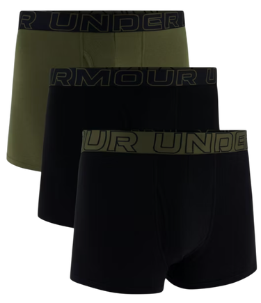 Боксерки Under Armour Under Armour SOLID 3" Boxer Shorts (3-Pack) Зелено | 1383891-005, 0