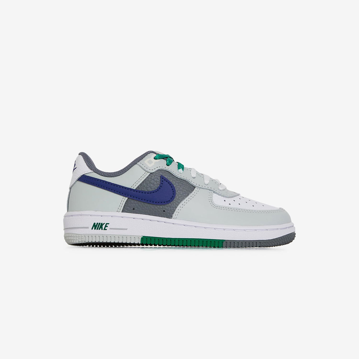 Кецове и обувки Nike Air Force 1 Low Remix Gris/bleu - Бяло | FB9501-001, 0