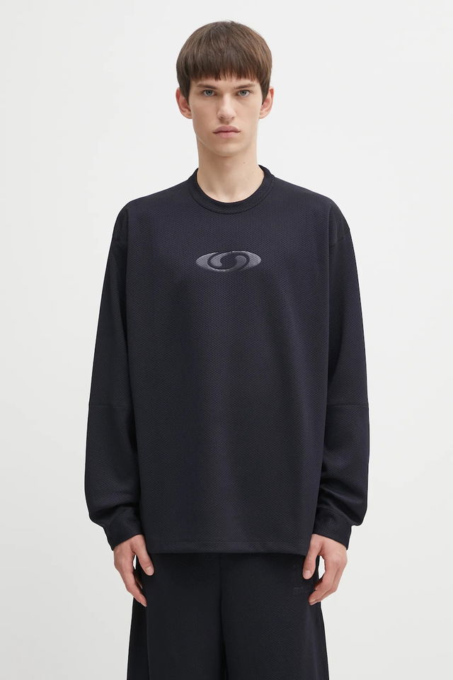 MM6 Maison Margiela x Salomon Collaboration Long-sleeved Textured T-shirt