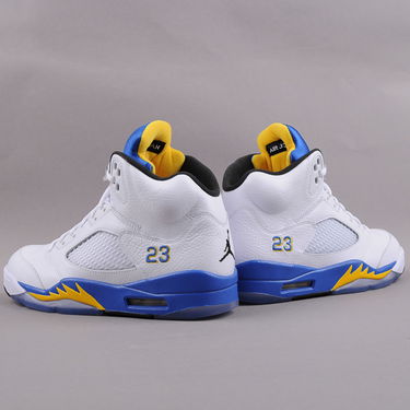 Кецове и обувки Jordan Air Jordan 5 Retro "Laney" 2013 Бяло | 136027 189, 3