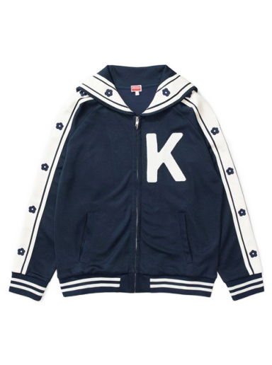 Яке KENZO Seasonal Track Jacket Тъмно синьо | FD55SW4654IE.77