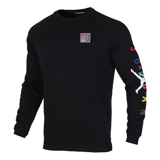 Пуловер Jordan Air Jordan Sportswear Long Sleeve Sweatshirt Черно | CT6304-010, 0
