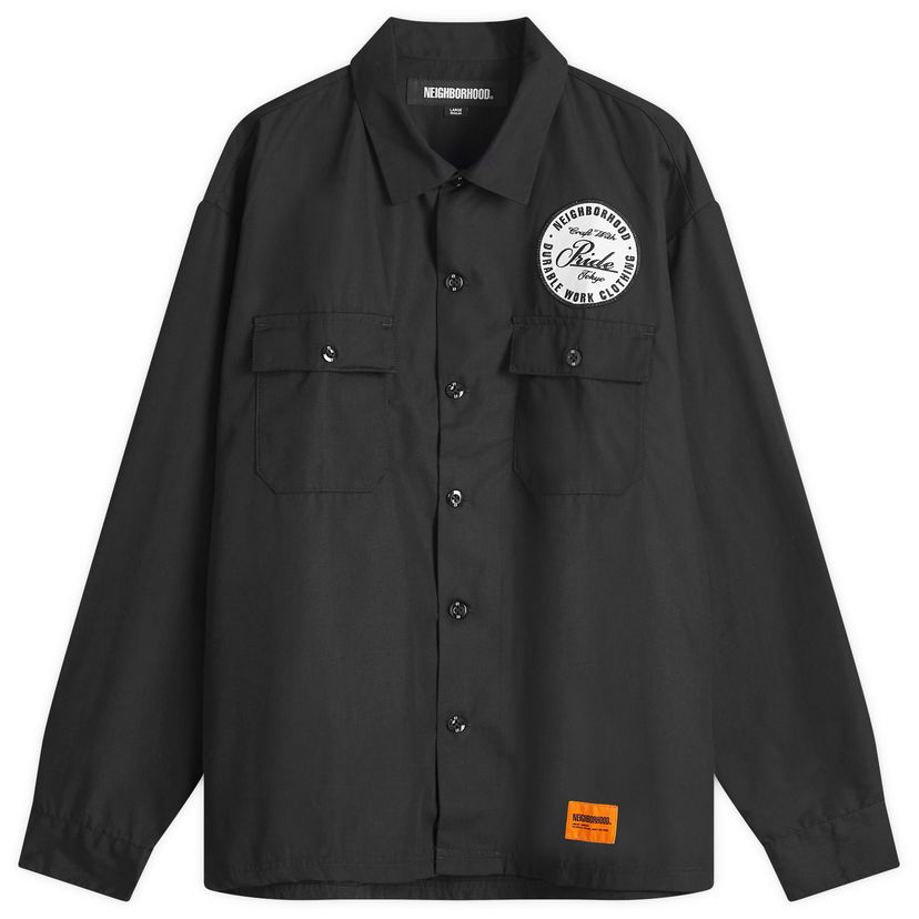 Риза Neighborhood Classic Work Shirt Черно | 242TSNH-SHM01-BLK