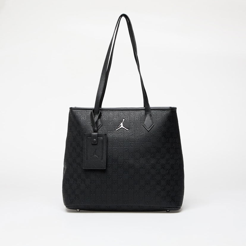 Голяма пазарска чанта Jordan Jordan Jam Monogram Tote Bag Черно | MM0990-023