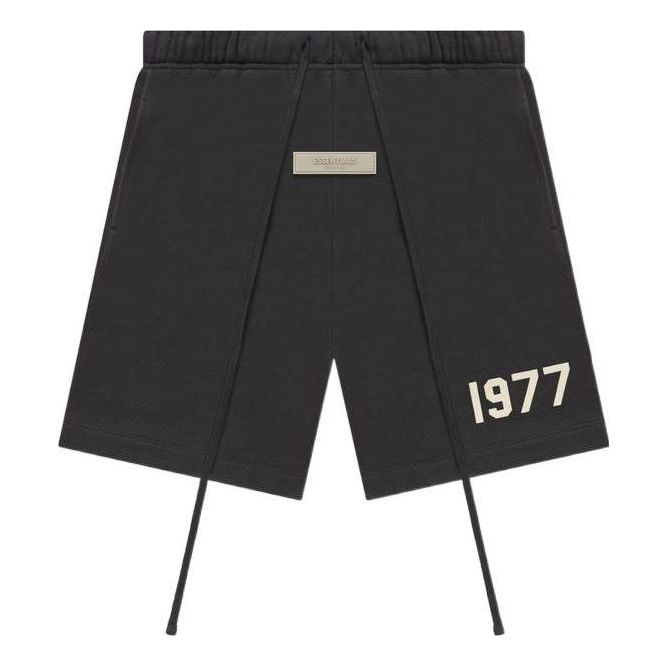 Къси панталони Fear of God Essentials '1977' Fleece Shorts Черно | FOG-SS22-124, 0