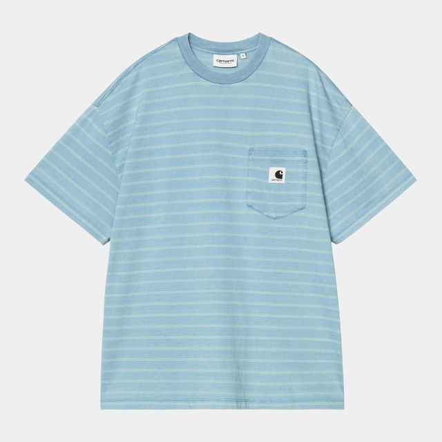 Carhartt WIP Brodina Stripe Short Sleeve T-Shirt