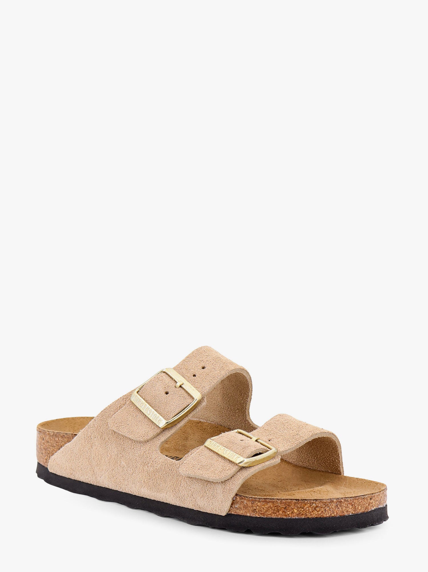 Кецове и обувки Birkenstock Birkenstock Arizona Suede Sandals Бежово | 1029260SANDCASTL, 1