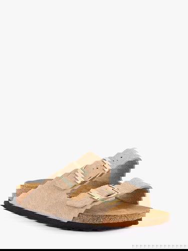 Кецове и обувки Birkenstock Birkenstock Arizona Suede Sandals Бежово | 1029260SANDCASTL, 1