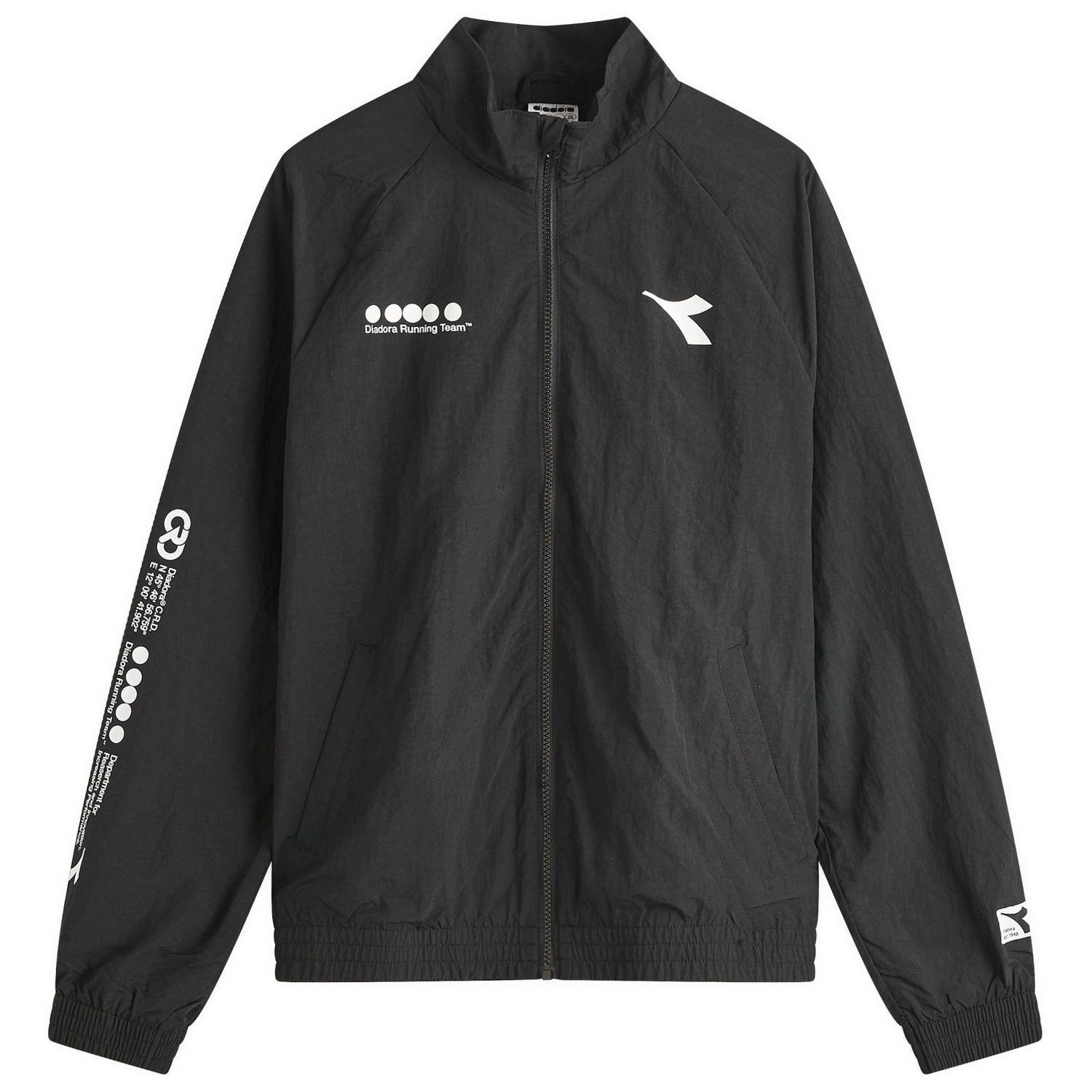 Ветровка Diadora Diadora Running Team Track Jacket Черно | 502-181676-80013, 0